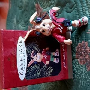 Hallmark 1997 All-Weather Walker Keepsake Ornament with Box